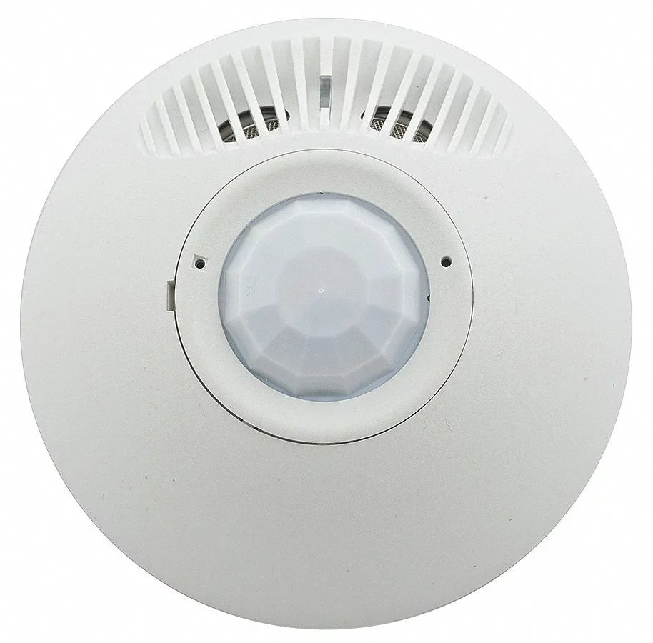 Occupancy Sensor,PIR/Ultra,1000sq ft,Wht