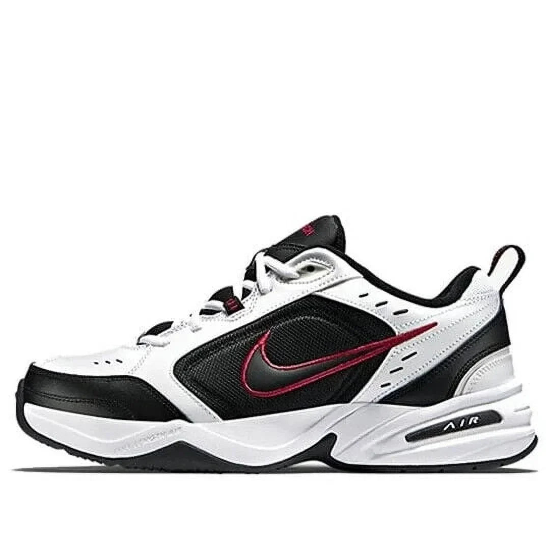 SNEAKER AIR WHITE/BLACK SHOES NEW RUNNING MEN MONARCH dimension 7 LACE-UP LO IV