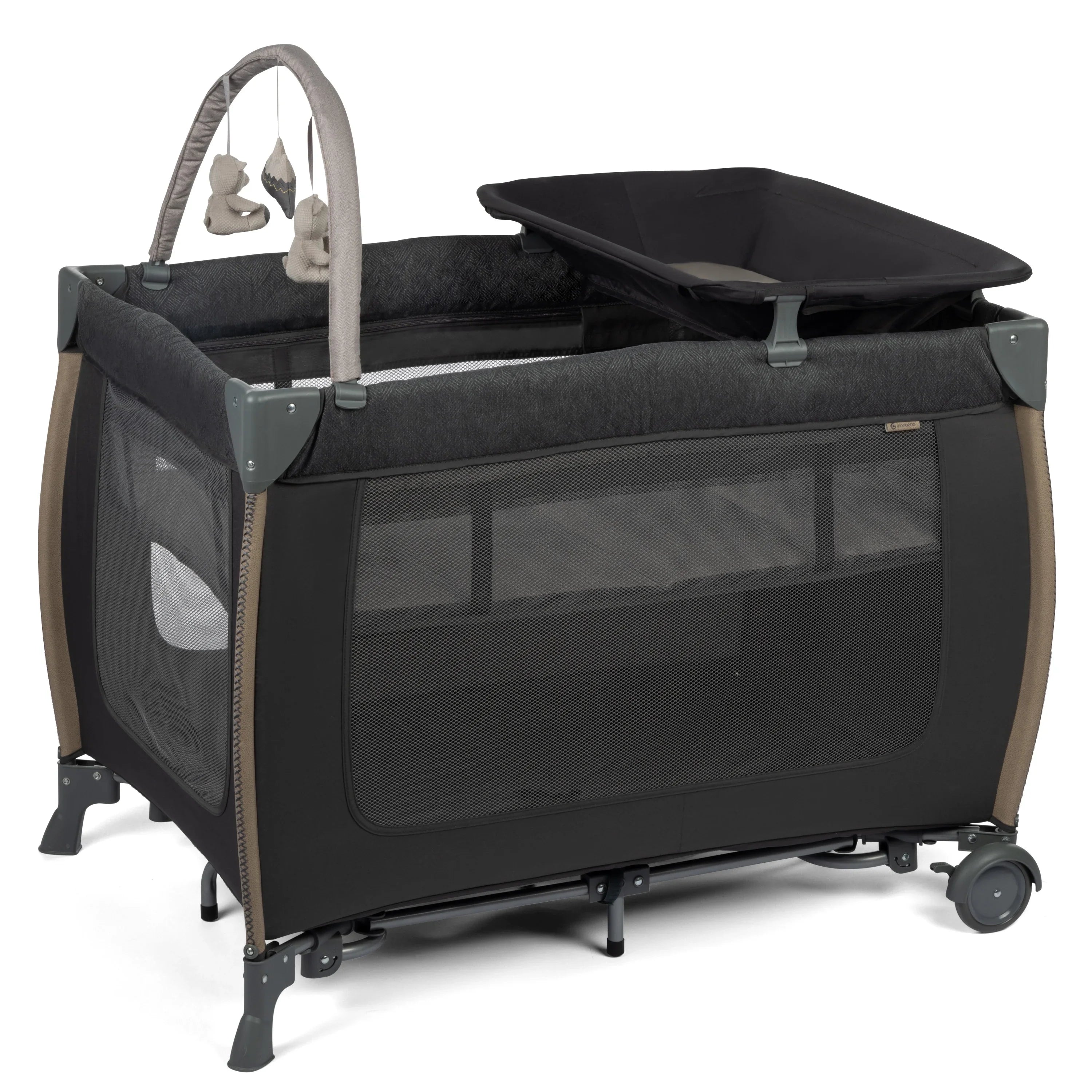 Yard Castle Bassinet, Play Point dimension Rocking Full Monbebe with
