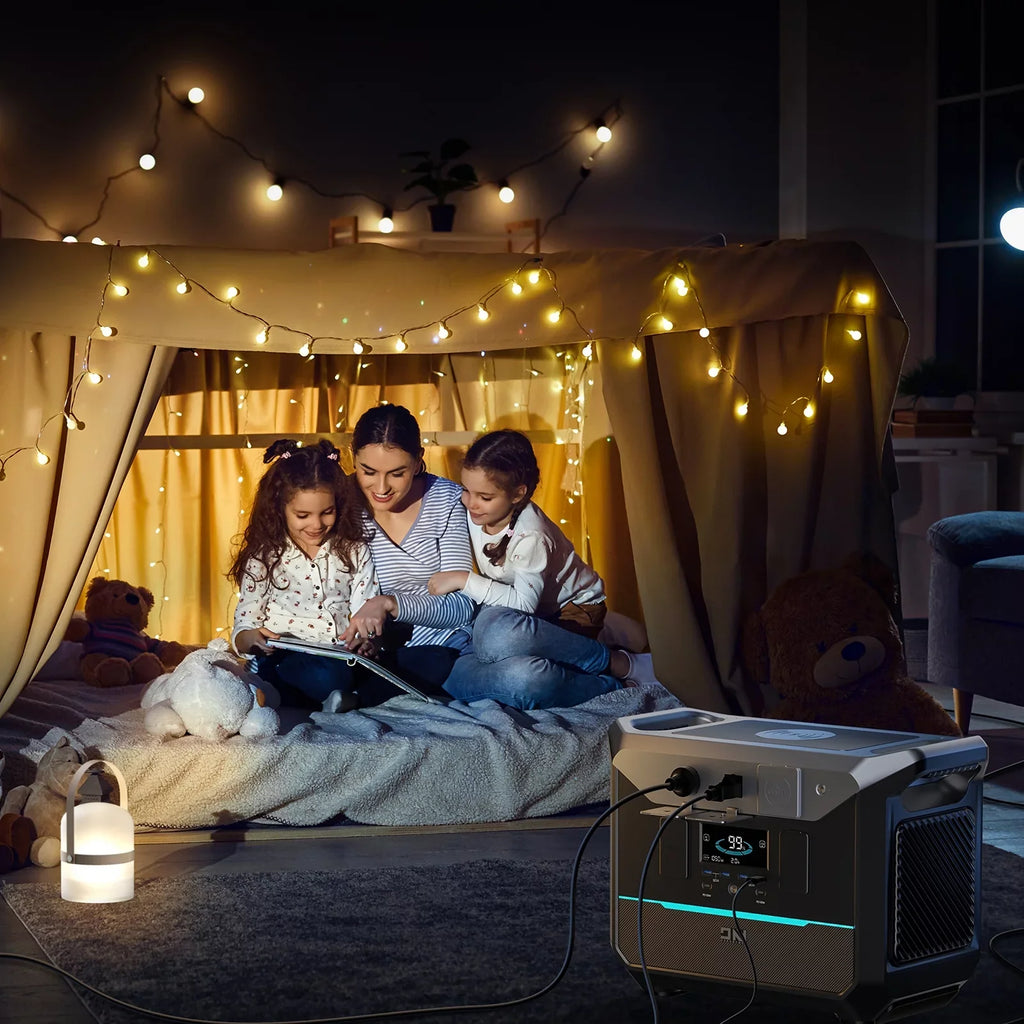 DaranEner 268.8Wh 300W Anself, by Station LiFePO4 Battery NEO300 for Backup Power Travel Portable Supply Power