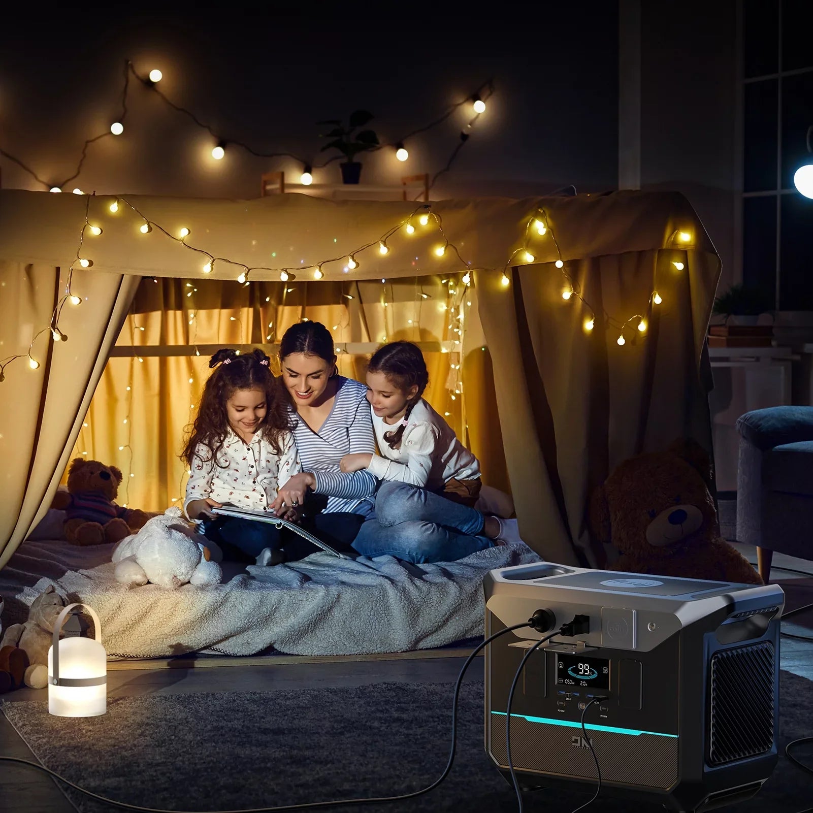 DaranEner 268.8Wh 300W Anself, by Station LiFePO4 Battery NEO300 for Backup Power Travel Portable Supply Power