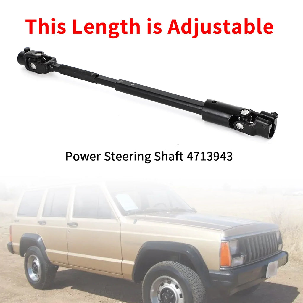 For Power JCXJ84 XJ Jeep 4713943 Shaft Steering Cherokee 1984-1994