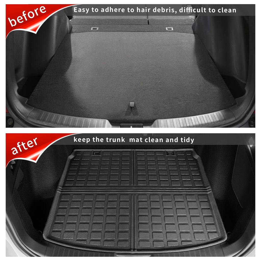 Trunk Cargo Liner Mat Accessories CR-V Trunk 2024 Deck) CRV 2023 Liner 2023 Hybrid Fit Honda (Upper