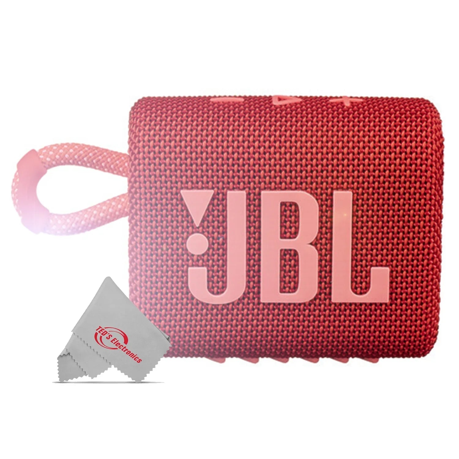 Red Portable Bluetooth JBL 3 Speaker Go Waterproof