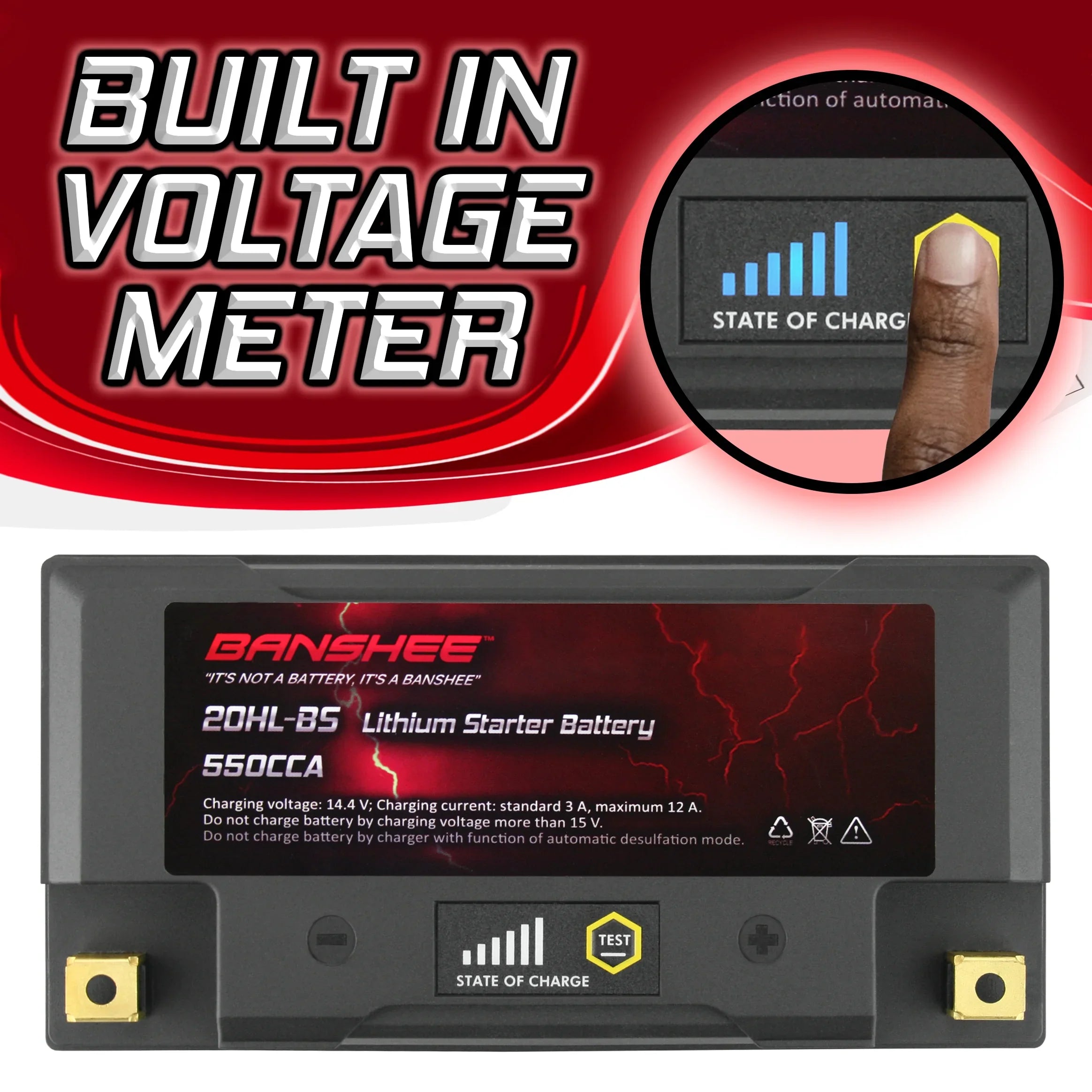 Yamaha to Battery Compatible XL700A with 2004 LiFePO4 Banshee XL700 2002 YTX20L-BS WaveVenture Motorsports
