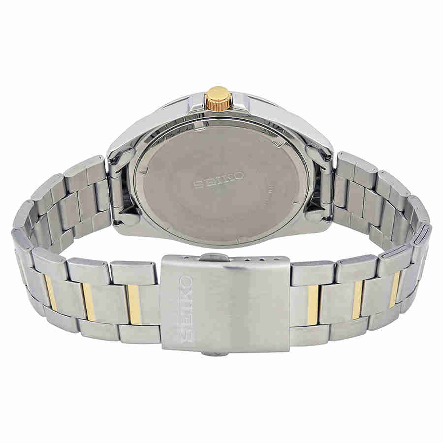 Dial Silver Date Seiko Men's Stainless Steel with Watch