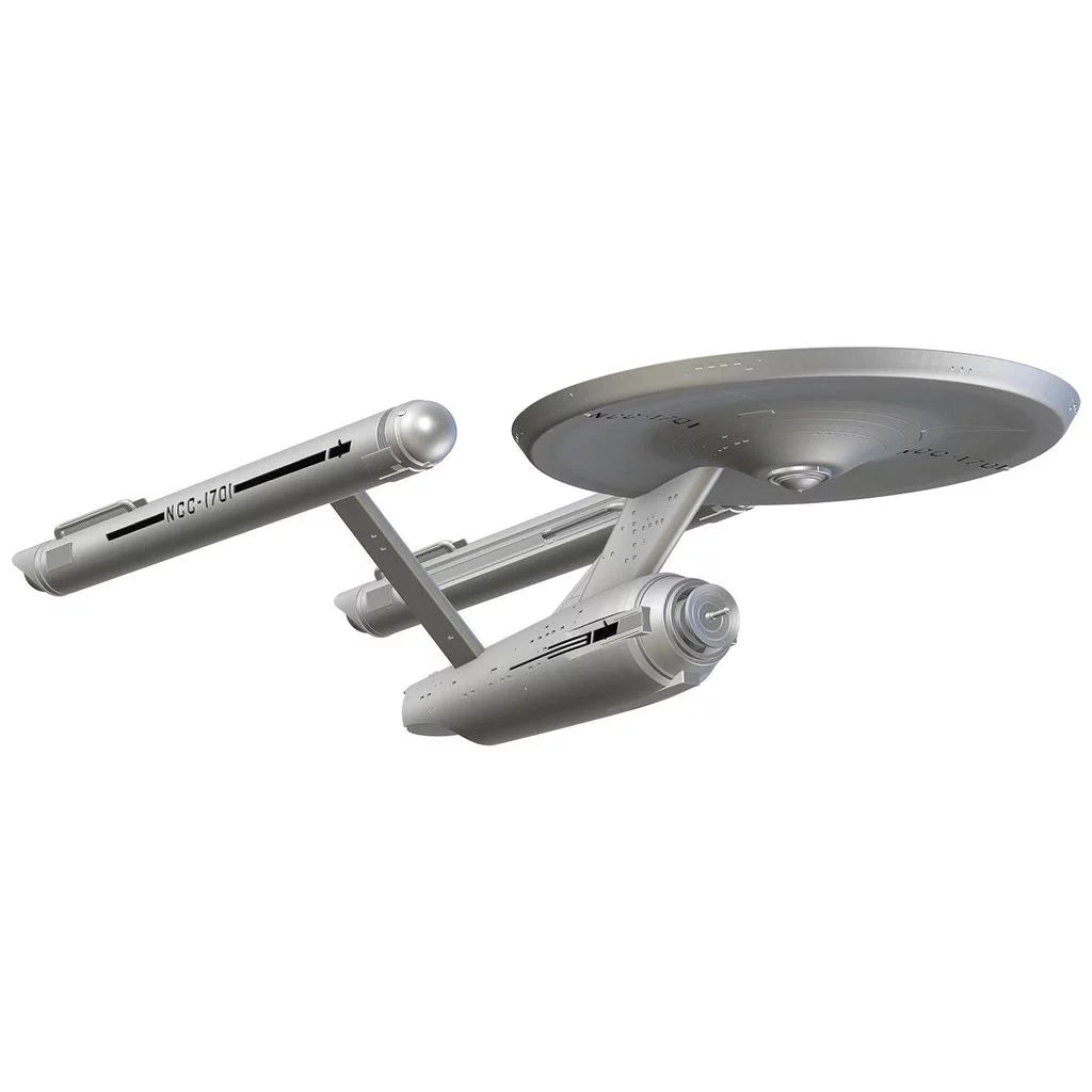 2018 - Metal Trek USS Enterprise Ornament Star Hallmark