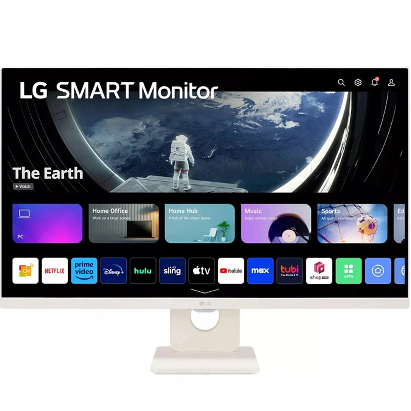 FHD HDR10, Screen (Open 5Wx2 Share, Monitor, (HDMI, 2023 - Stand 23, Box) LG 27SR50F Type-A), webOS Smart Stereo Tilt Airplay Speaker, 27-Inch USB Bluetooth, IPS 2,