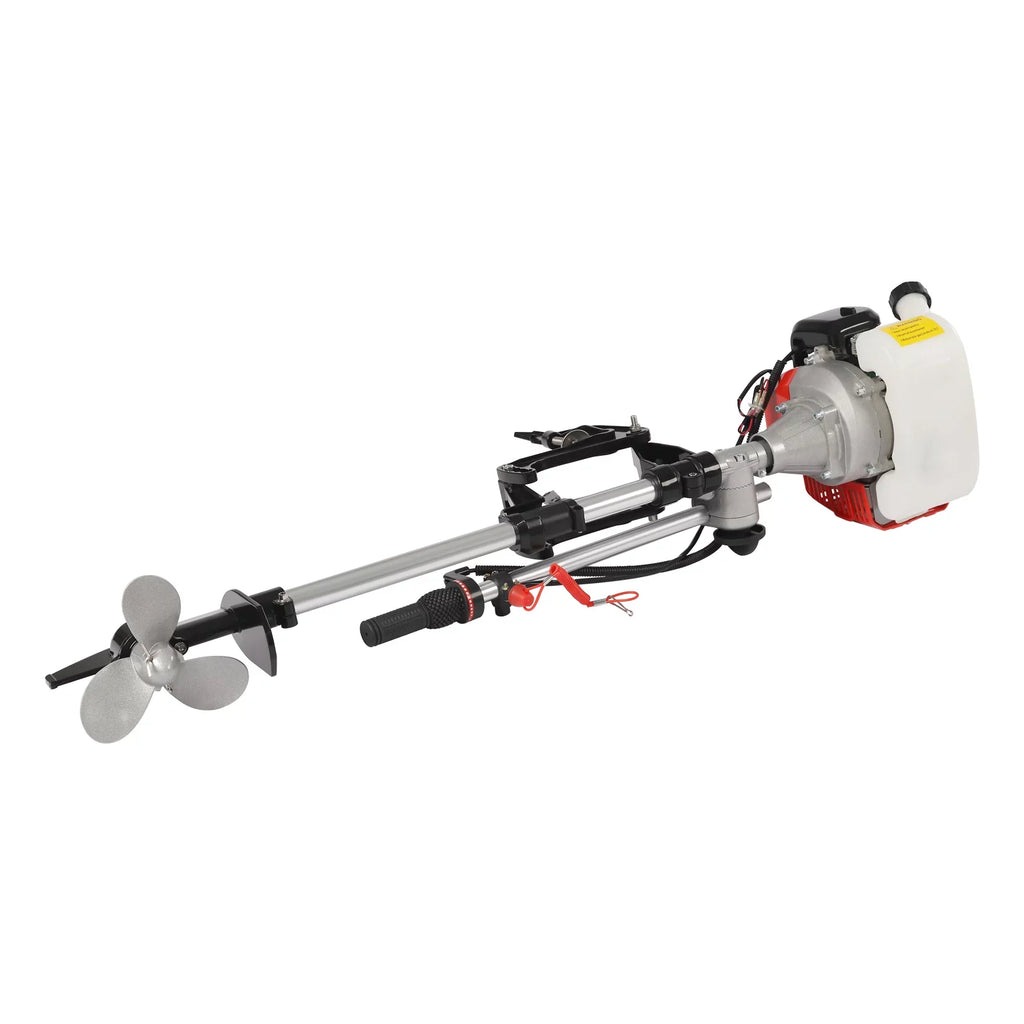 2 Boats 2.3HP Air Fishing Yachts Cooling YIYIBYUS Motor Marine Outboard with Stroke Engine System for Boat Inflatable