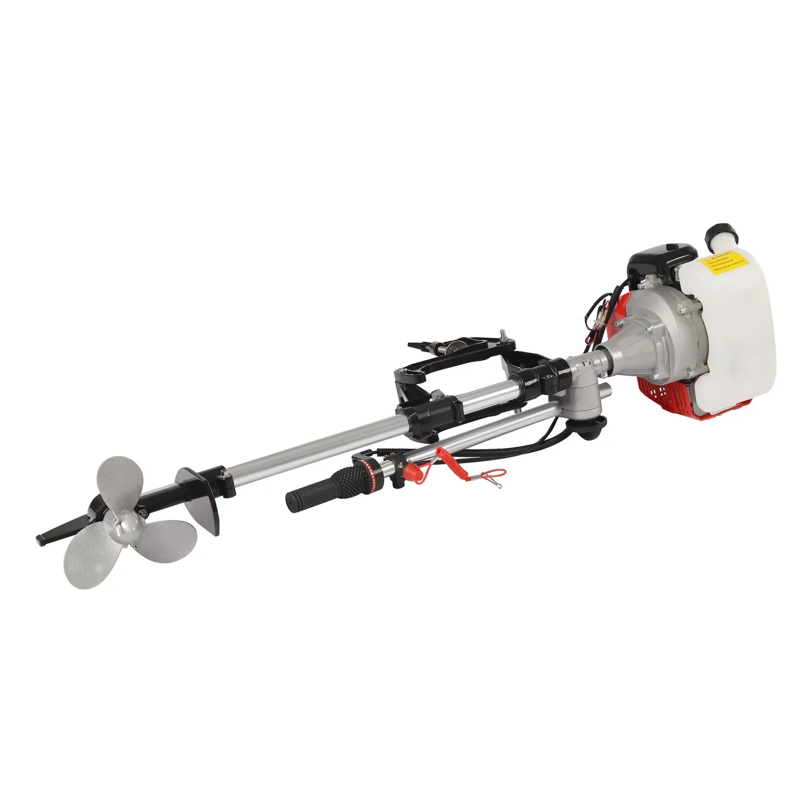 2 Boats 2.3HP Air Fishing Yachts Cooling YIYIBYUS Motor Marine Outboard with Stroke Engine System for Boat Inflatable