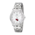 Shoremen Silver Men's Stainless Quartz Washington Steel Watch College Bulova